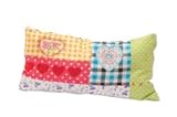 KATZENSPIELKISSEN Patchwork L 36 x B 18 x H 5 cm