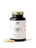 KRÄUTERHANDEL SANKT ANTON - Mariendistel Kapseln - Hochdosiert - 80% Silymarin Anteil aus Mariendistelsamen - Deutsche Premium Qualität (90 Kapseln)