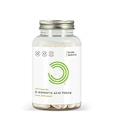 Bulk D-Asparaginsäure Kapseln, 750 mg, 120 Kapseln, Verpackung Kann Variieren