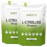 L-Citrullin hochdosiert - L-CITRULLINE MALAT Pulver 1kg Vegan - höchste Dosierung & Reinheit - Bodybuilding Fitness - Malate DL 2:1 Powder - 1000g Aminosäurepulver