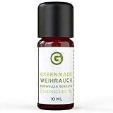 Weihrauch Öl - 100% naturreines, ätherisches Öl (10ml) von greenstyle