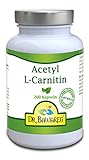 Acetyl-L-Carnitin - 200 Vegi-Kapseln - je 500mg - ALC - ohne Zusatzstoffe - Dr. Bawareg