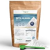 Beta Alanin - 600 g reines Pulver ohne Zusätze - +99% Reinheit - 100% Beta Alanine Aminosäure - Laborgeprüft - Vegan