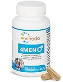 Vihado 4Men Kapseln – normaler Testosteron-Spiegel und Fruchtbarkeit mit Zink – B-Vitamine für Hormontätigkeit und gegen Müdigkeit – Nahrungsergänzungsmittel für Männer mit L-Arginin – 60 Kapseln