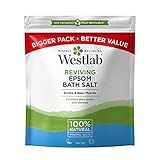 Westlab - Reviving Bittersalz – 10 kg wiederverschließbarer Beutel – 100 % natürliche, reine und geruchlose Mineralsalze – unterstützt den Schlaf und lindert schmerzende Muskeln