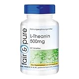 L-Theanin Tabletten 500mg - vegan - ohne Magnesiumstearat - 60 Tabletten - Aminosäure