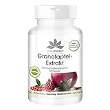 Granatapfel-Extrakt 500mg - hochdosiert - mit 40% Ellagsäuren - vegan - 90 Kapseln
