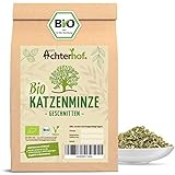 Katzenminze Bio getrocknet (100g) | Katzenminzekraut | 100% ECHTE Nepeta cataria | Katzenminzetee