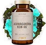 Ashwagandha KSM-66 organisch - 500 mg pro Kapsel - 5% Withanolide - 90 Kapseln - Vegan - FSA Nutrition