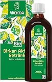 WELEDA Bio Birken Aktiv-Getränk, Belebendes Birkenwasser zum Trinken, ohne Zucker für Diabetiker geeignet, mit Bio-Zitronensaft (1 x 250 ml)